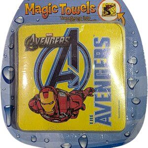 Magic Towel with Avengers Print